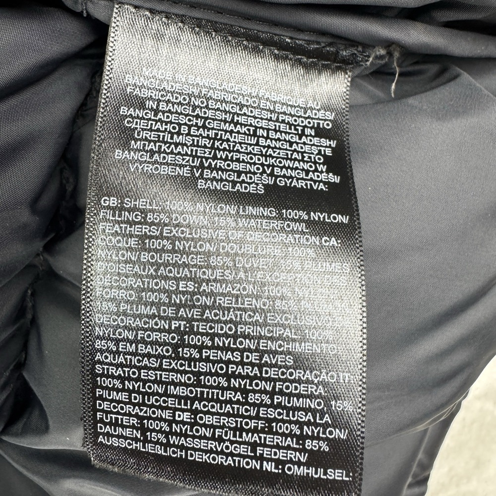The North Face Black 1996 Retro Nuptse 700 Down Puffer Jacket Coat Size Medium - Picture 11 of 16